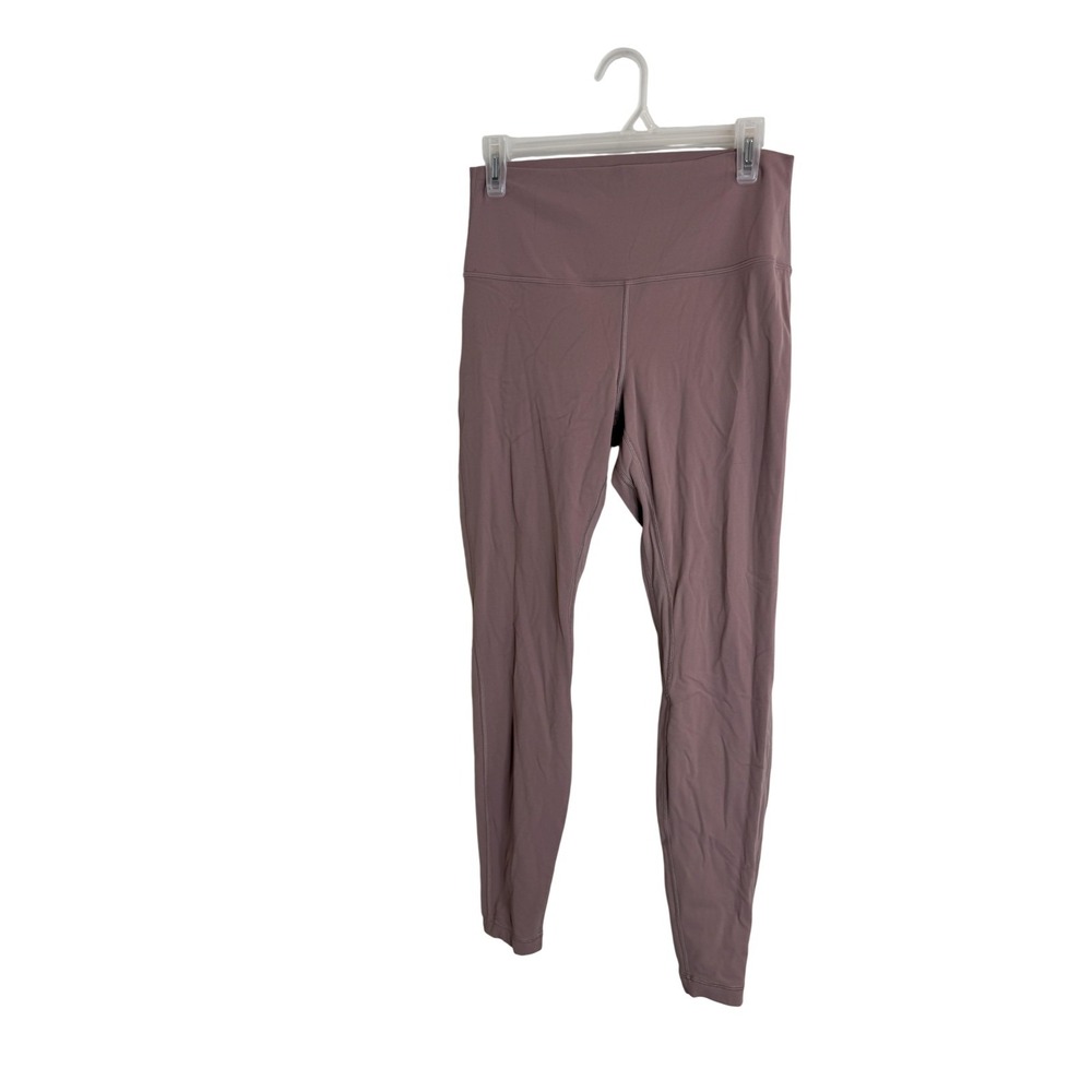 Lululemon Leggings Womens 10 Pink High Rise Ankle‎ Yoga Athletic Pants LW5CT1S